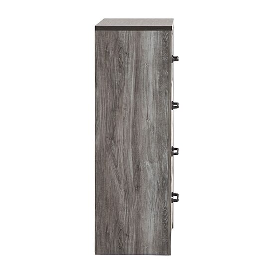 Signature Design by Ashley Bronyan 4-Drawer Chest in Dark Gray