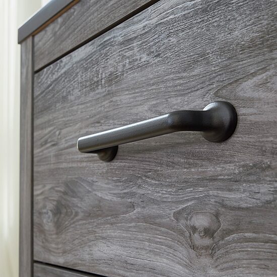 Signature Design by Ashley Bronyan 4-Drawer Chest in Dark Gray