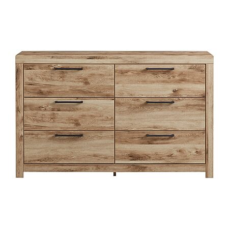 signature design by ashley cambeck 6 drawer dresser in whitewash Cambeck