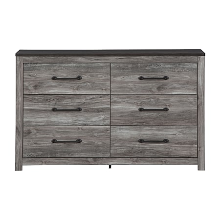 grey wooden dresser Homelegance Owen Gray 52.36 inchW Modern Industrial Grey Metal And