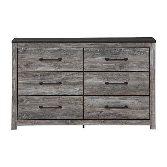Signature Design by Ashley Bronyan 6-Drawer Dresser in Dark Gray