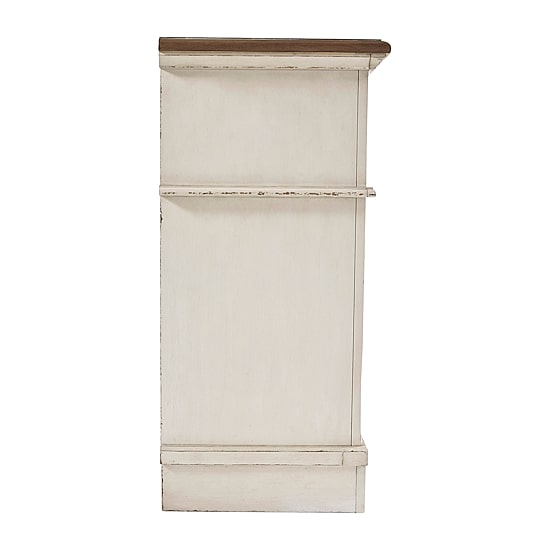 Signature Design by Ashley Realyn Youth 36" 6-Drawer Dresser in Chipped White