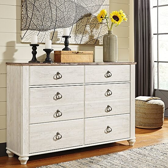 Signature Design by Ashley® Smithfield 6 Drawer Dresser