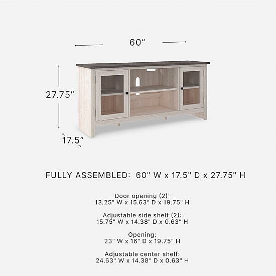 Signature Design by Ashley® Dorrinson Living Room Collection TV Stand