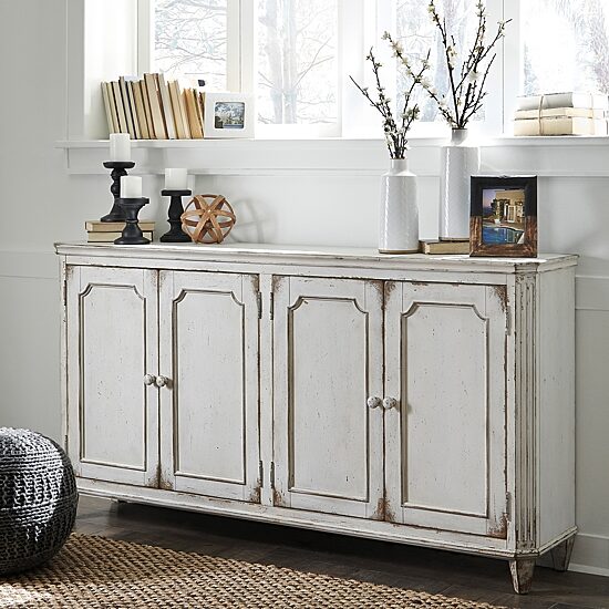 Signature Design by Ashley® Mirimyn Storage End Table with Panel Doors