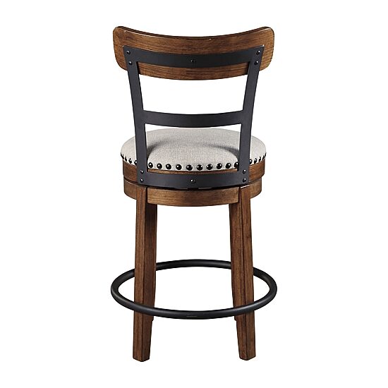 Signature Design by Ashley® Valebeck Counter Height Swivel Bar Stool