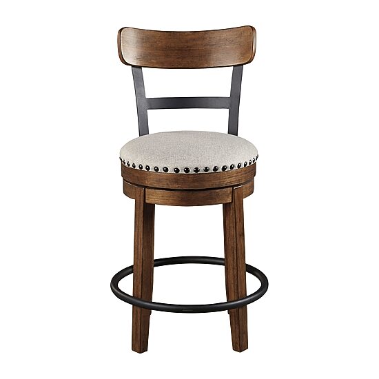 Signature Design by Ashley® Valebeck Counter Height Swivel Bar Stool