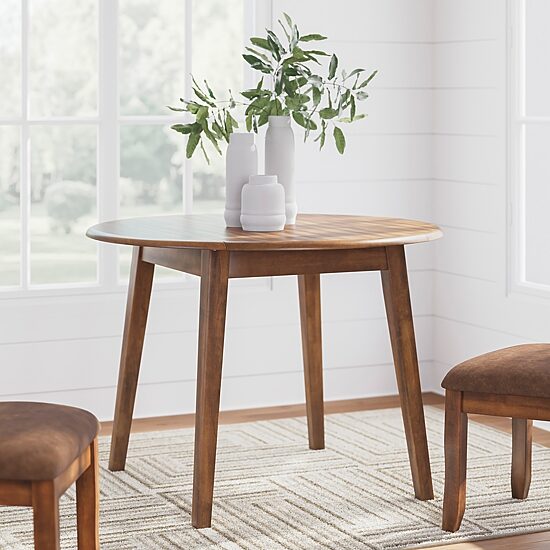 Signature Design by Ashley® Berringer Oval Drop Leaf Dining Table