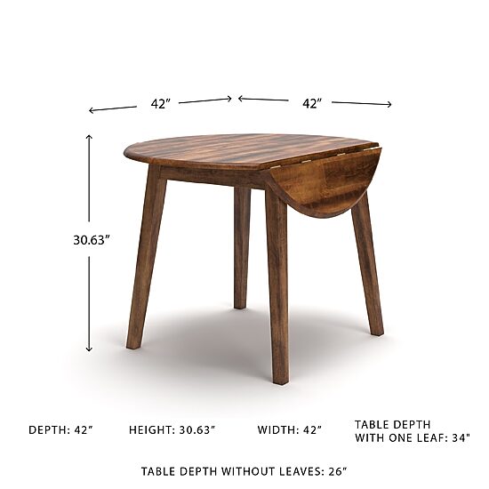 Signature Design by Ashley® Berringer Oval Drop Leaf Dining Table