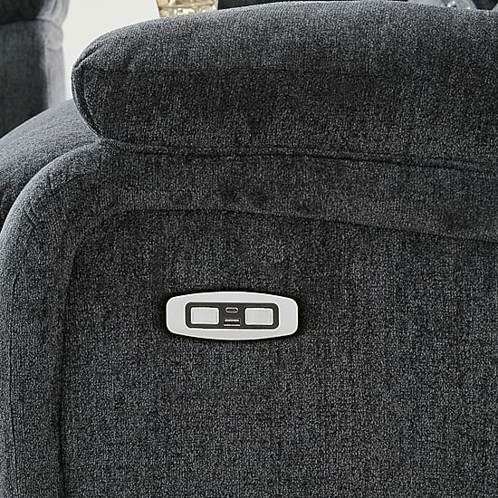 Signature Design by Ashley® Dryden Power Reclining Pad-Arm Recliner