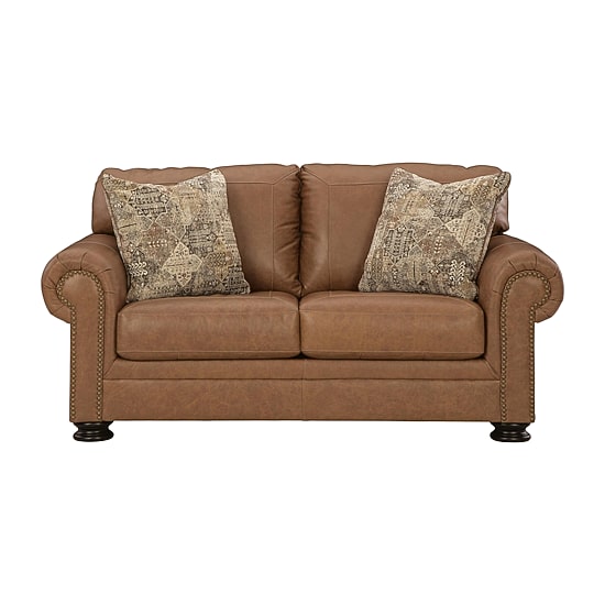 Signature Design By Ashley® Carianna Leather Loveseat