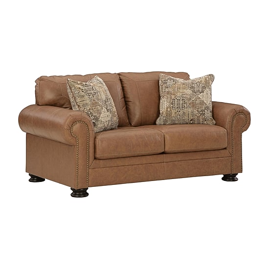 Signature Design By Ashley® Carianna Leather Loveseat