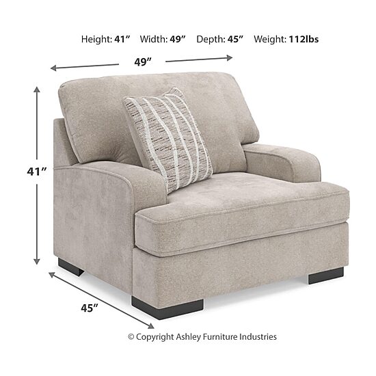 Signature Design by Ashley® High Profile Upholstered Oversized Armchair
