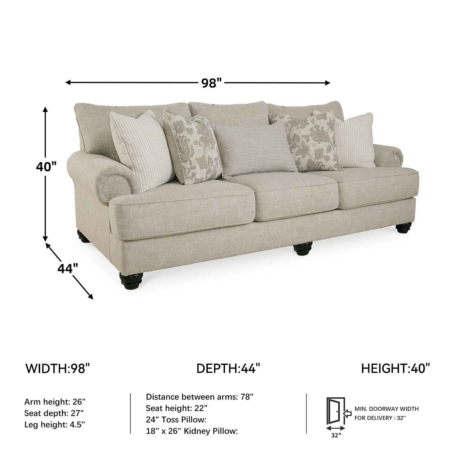 Signature Design by Ashley® Asanti Sofa
