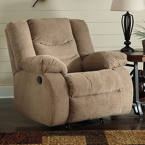 Signature Design by Ashley® Henderson Pad-Arm Rocker Recliner