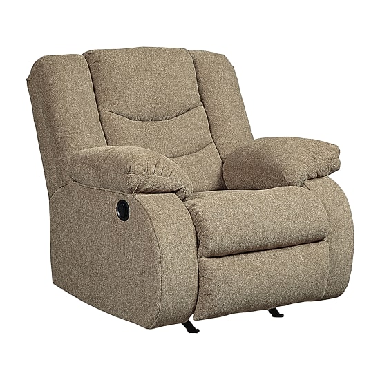 Signature Design by Ashley® Henderson Pad-Arm Rocker Recliner