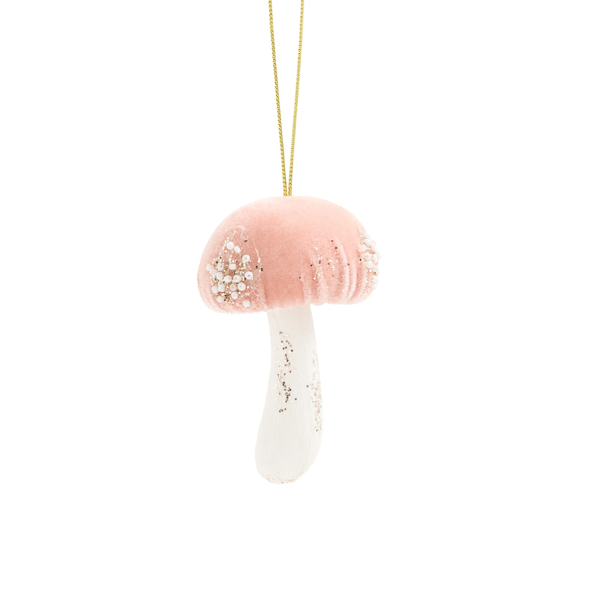North Pole Trading Co. Sytrofoam Mushroom Christmas Ornament