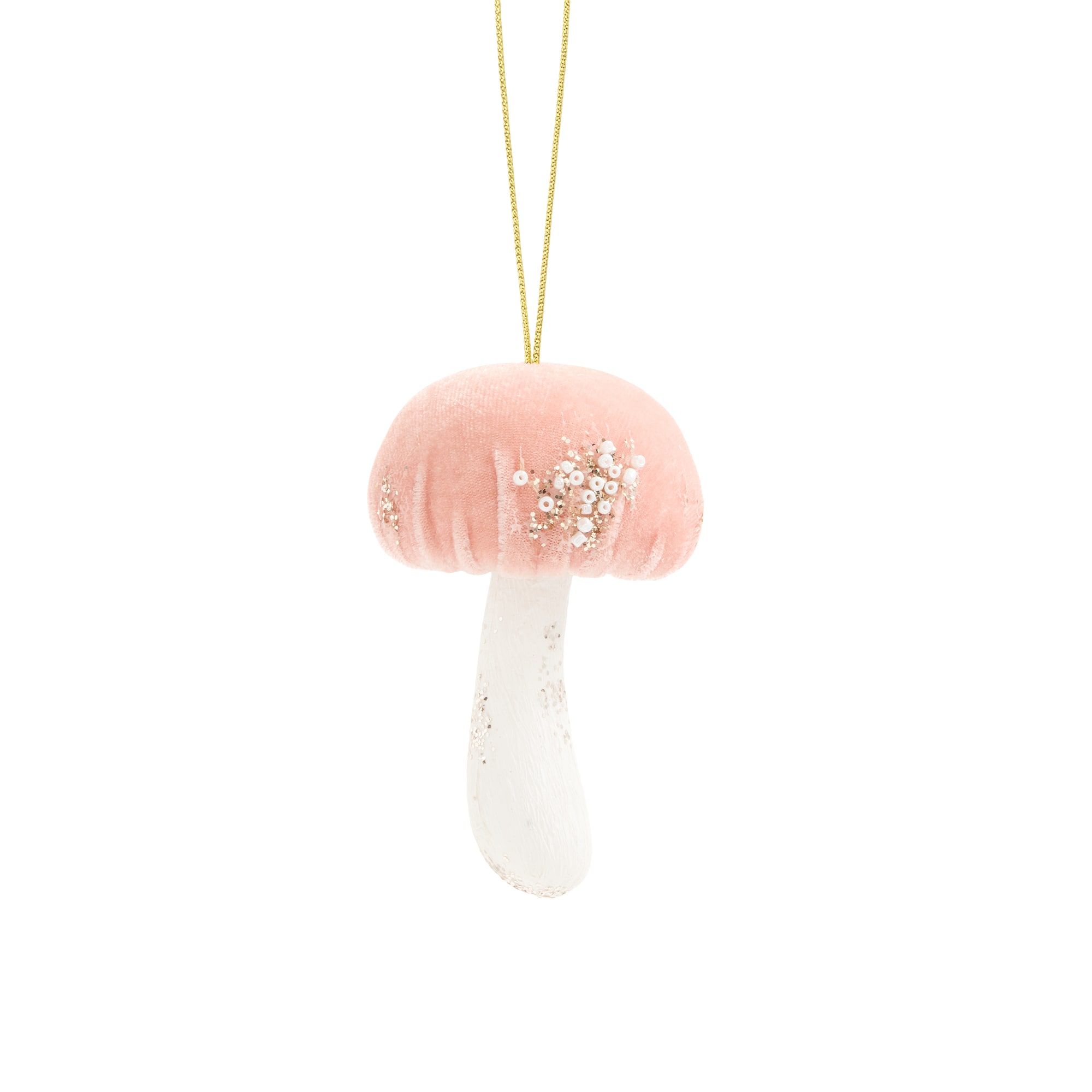 North Pole Trading Co. Sytrofoam Mushroom Christmas Ornament