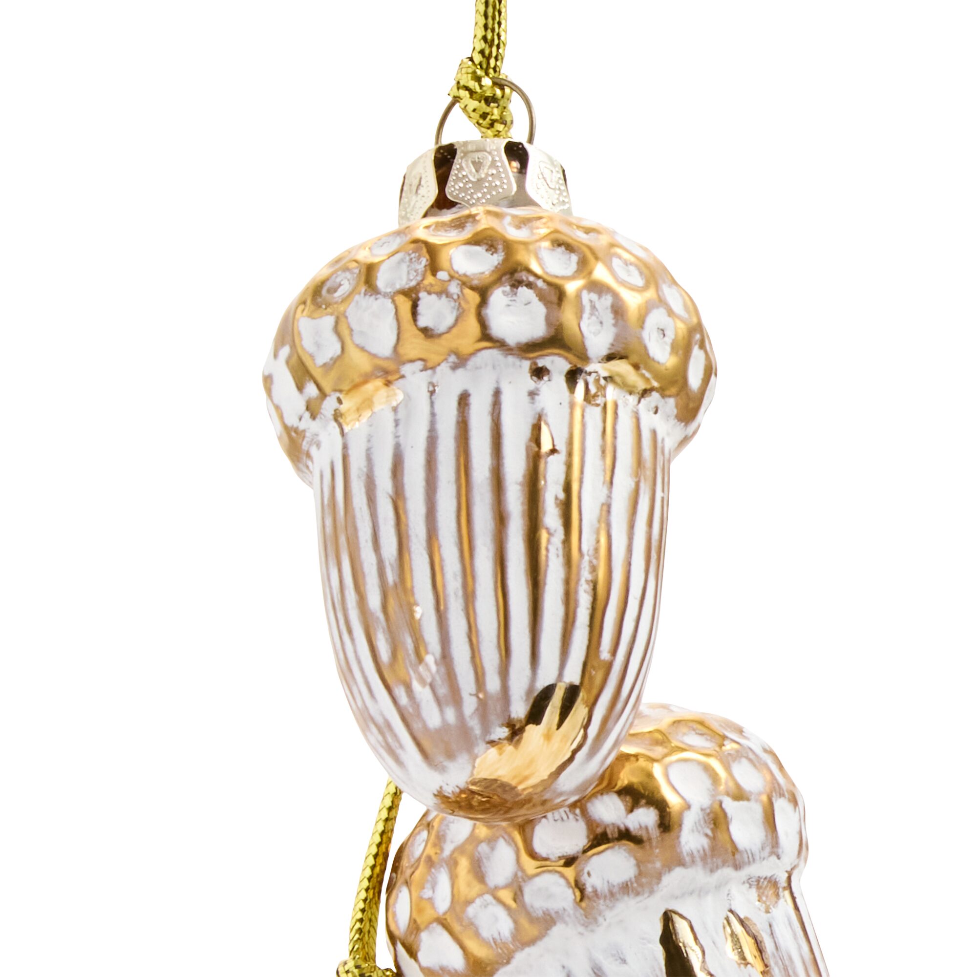 North Pole Trading Co. Acorn Dangle 2-pc. Christmas Ornament