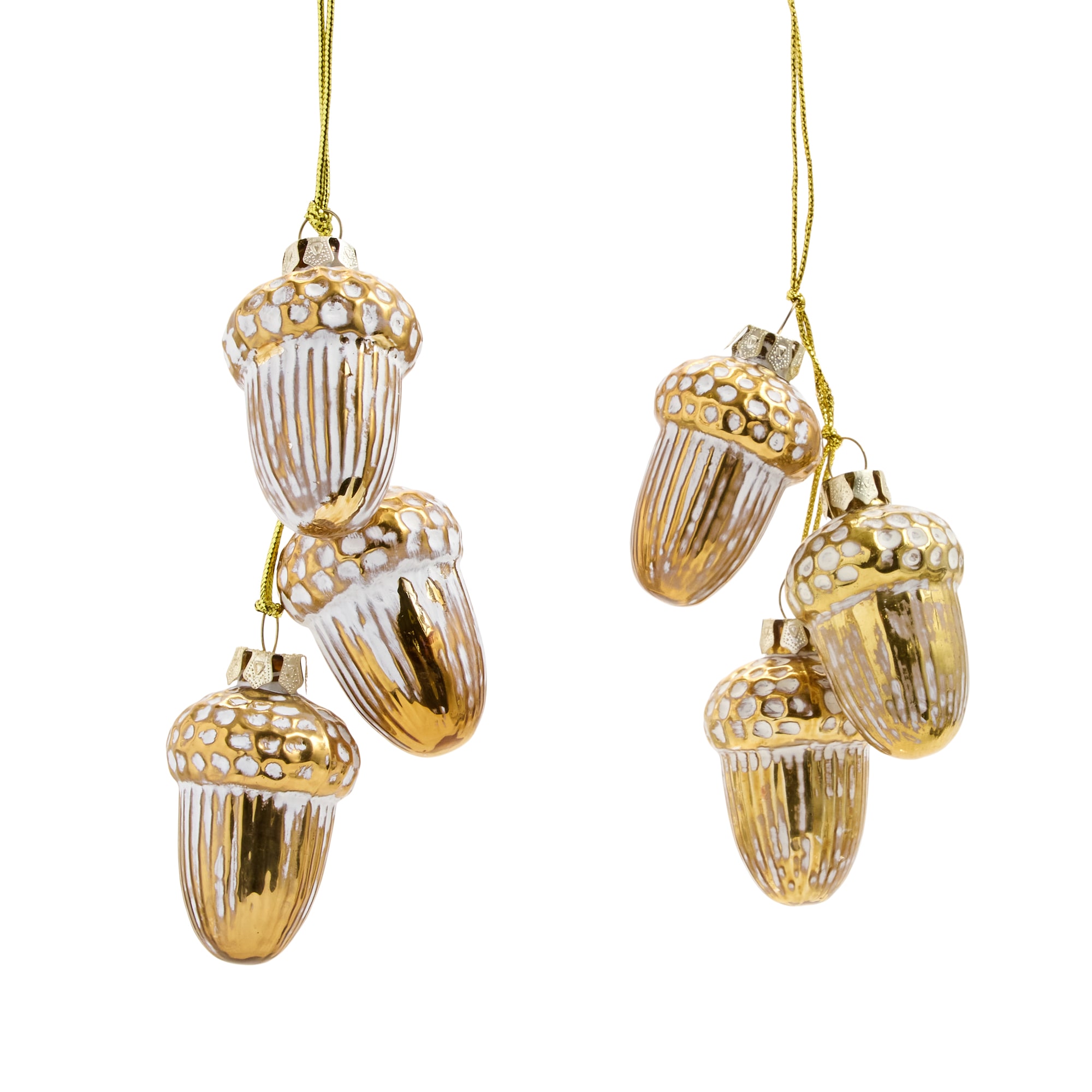 North Pole Trading Co. Acorn Dangle 2-pc. Christmas Ornament