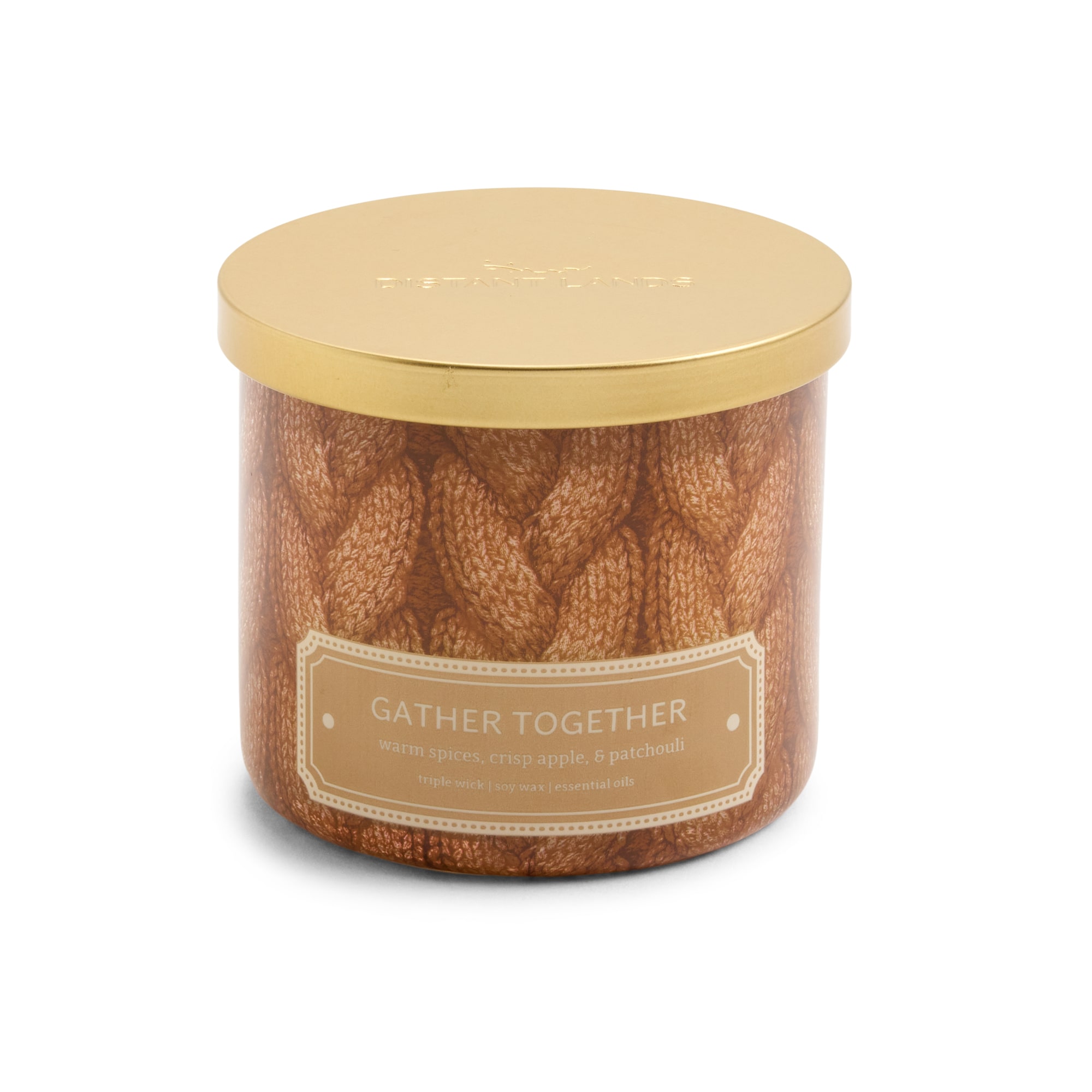 Distant Lands Gather Together 3-Wick Scented Jar Candle