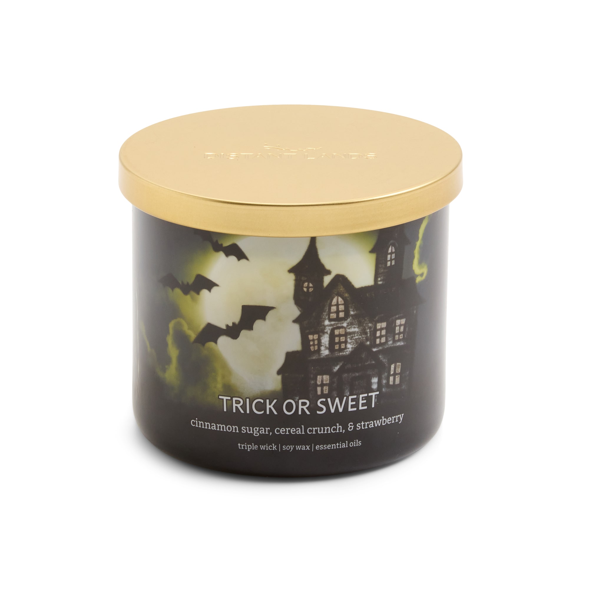 Distant Lands Trick Or Sweet 3-Wick Scented Jar Candle