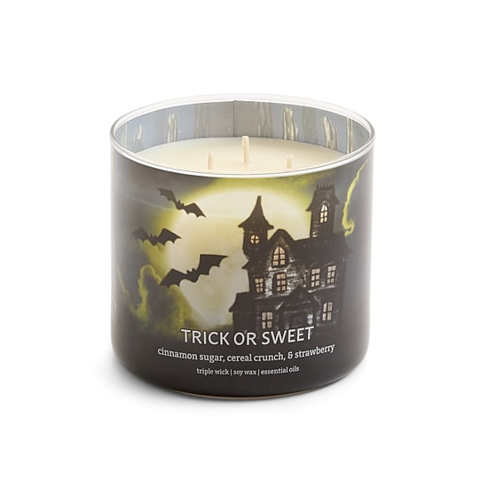 Distant Lands 14oz Trick Or Sweet 3-Wick Scented Jar Candle