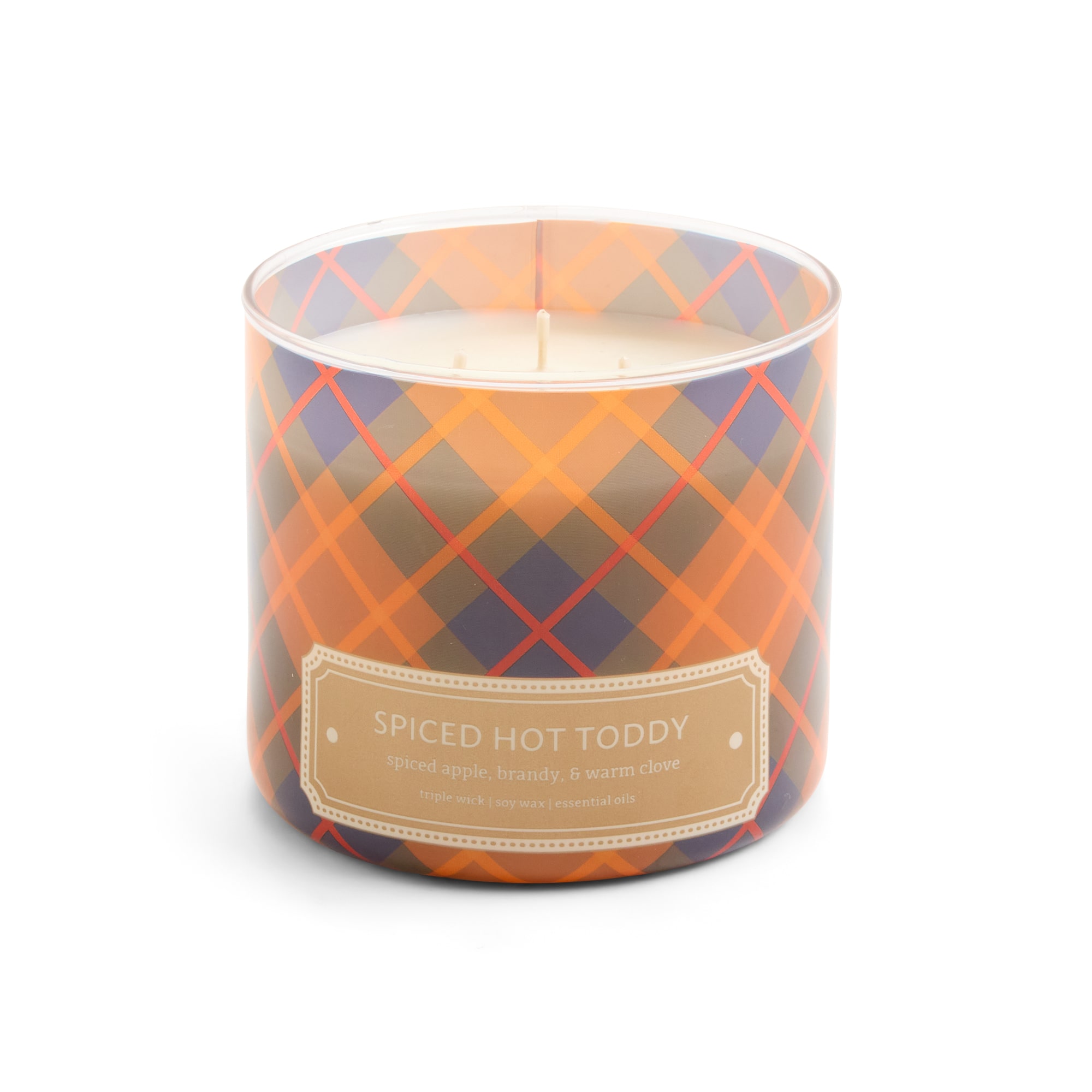 Distant Lands Spiced Hot Toddy 3-Wick Scented Jar Candle