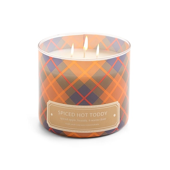 Distant Lands Spiced Hot Toddy 3-Wick Scented Jar Candle