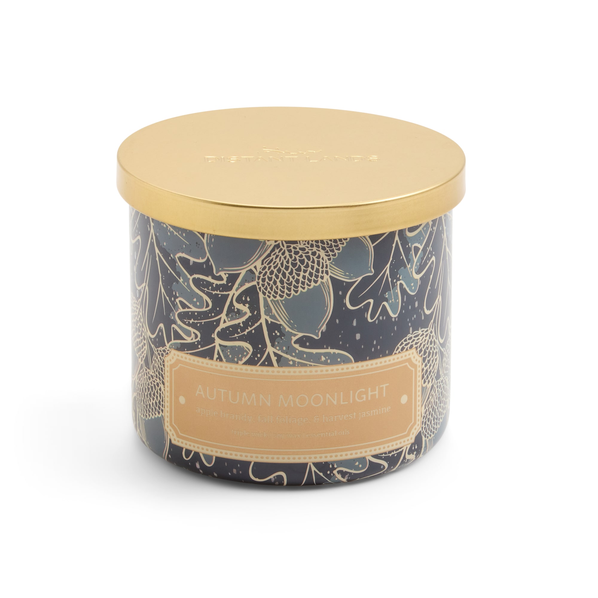 Distant Lands Autumn Moonlight 3-Wick Scented Jar Candle