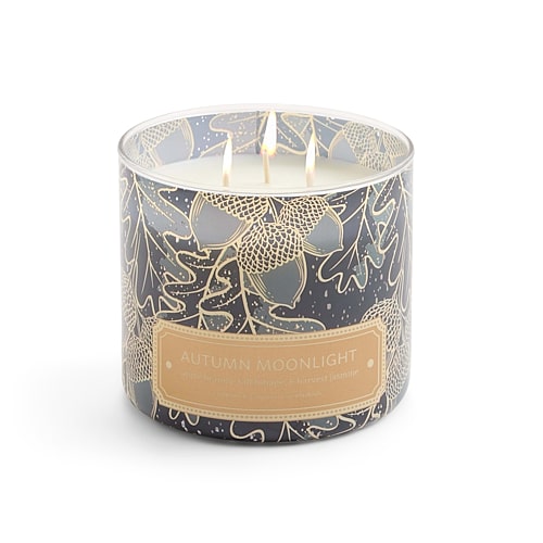Distant Lands Autumn Moonlight 3-wick Scented Jar Candle