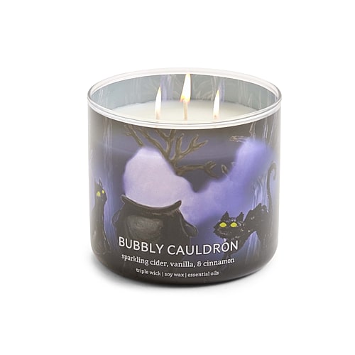 Distant Lands Bubbly Cauldron 3-wick Scented Jar Candle