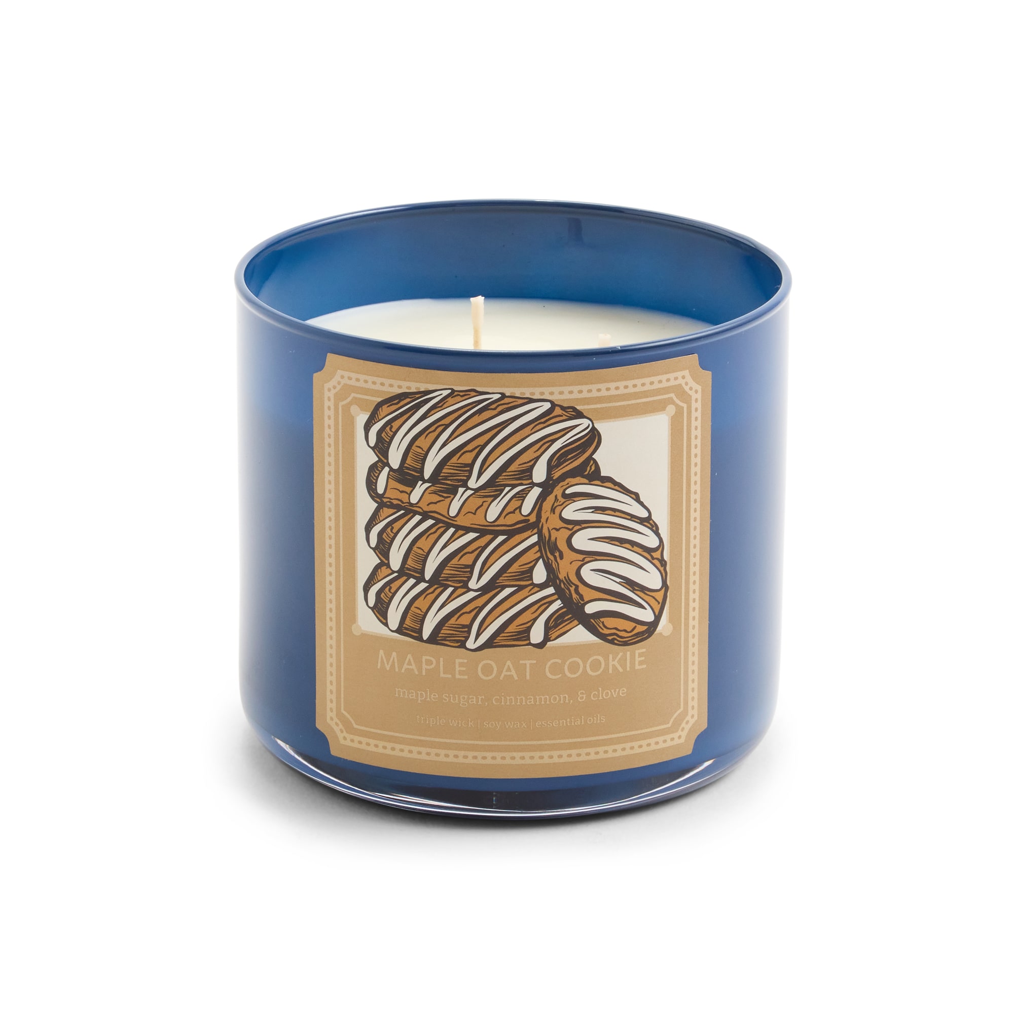 Distant Lands Maple Oat Cookie 3-Wick Scented Jar Candle