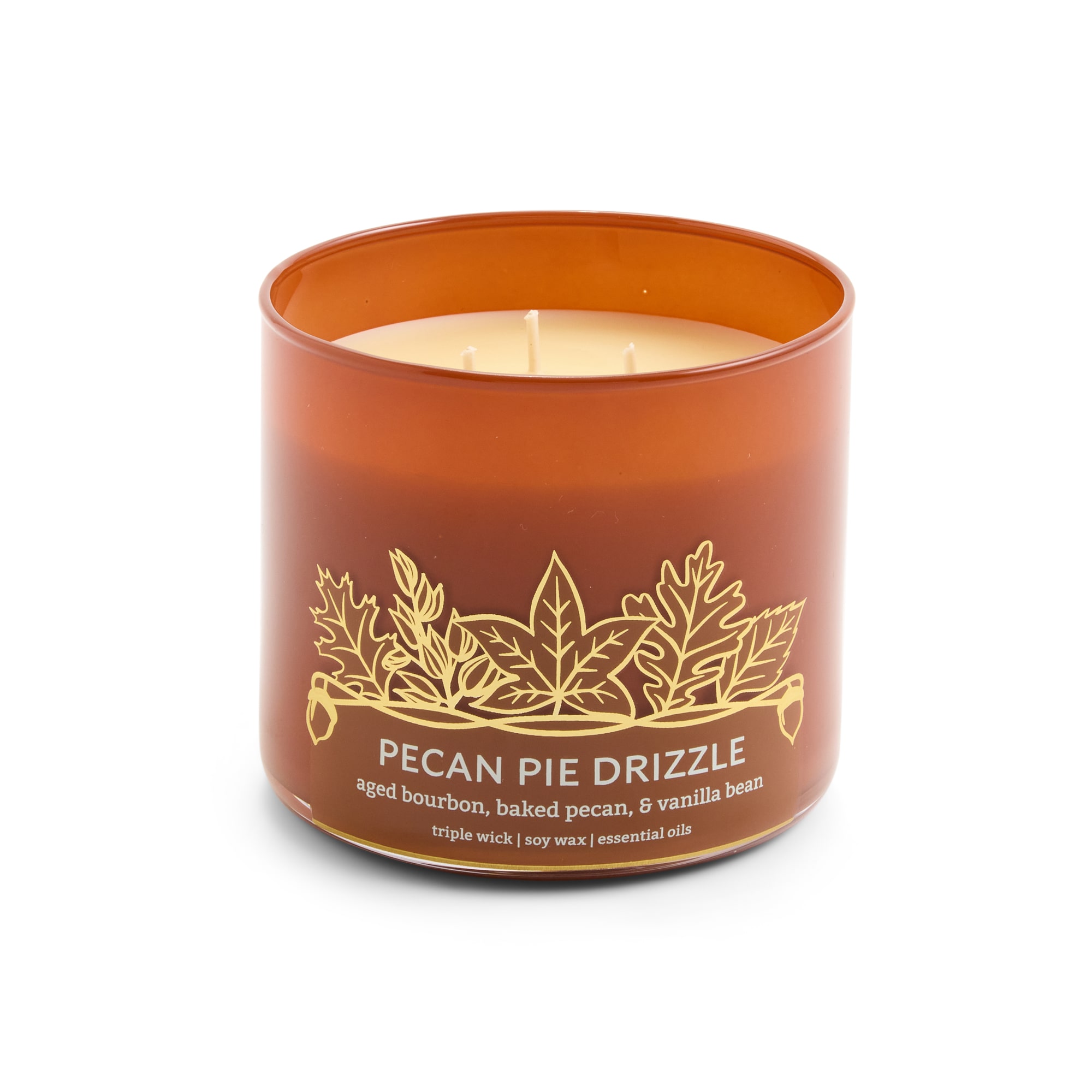 Distant Lands Pecan Pie Drizzle 3-Wick Scented Jar Candle