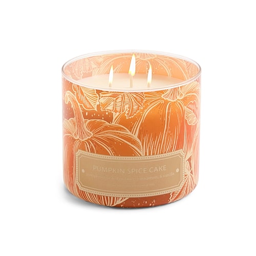 Distant Lands Pumpkin Spice Cake 3-wick Scented Jar Candle