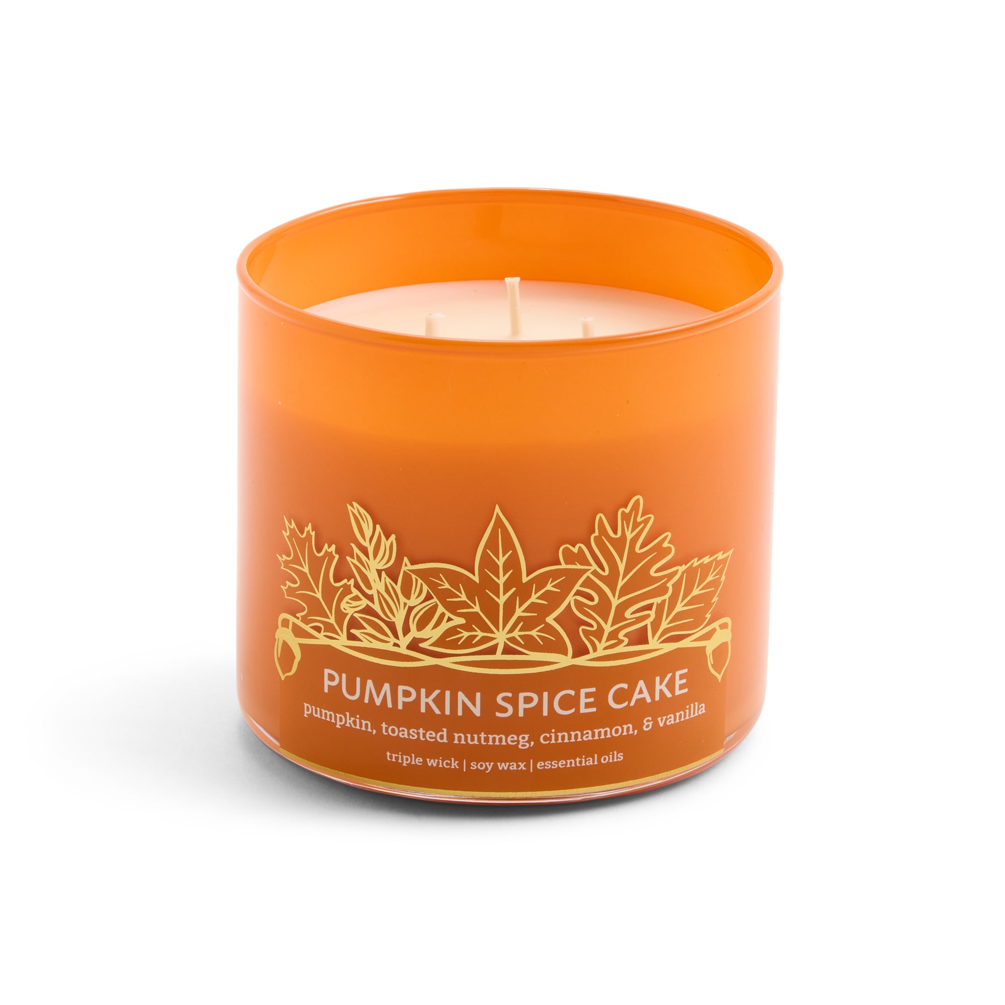 Distant Lands Pumpkin Spice Cake 3-Wick Scented Jar Candle