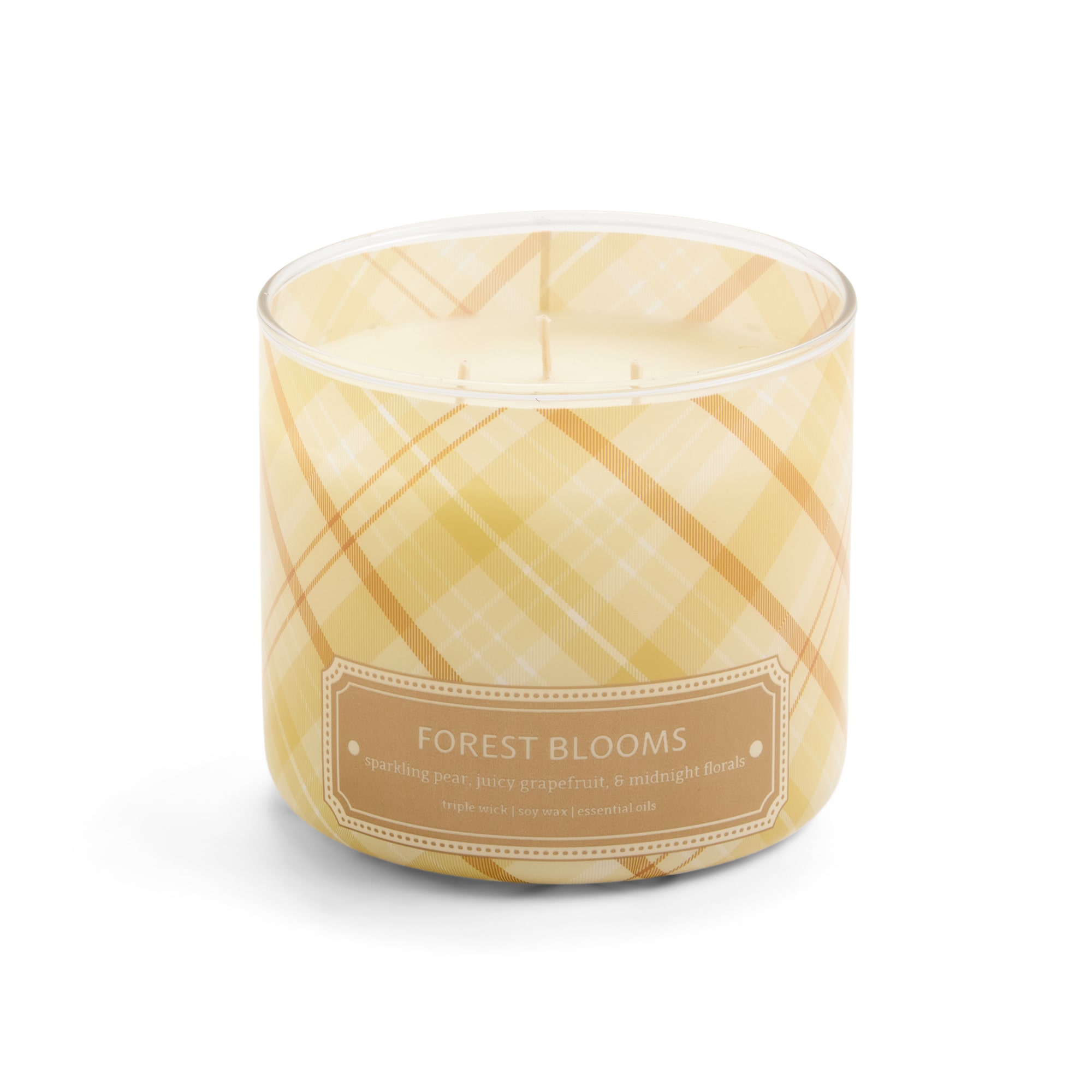 Distant Lands Forest Blooms 3-Wick Scented Jar Candle