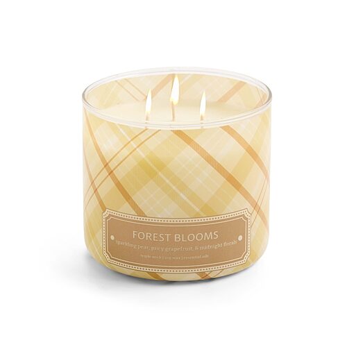 Distant Lands Forest Blooms 3-wick Scented Jar Candle