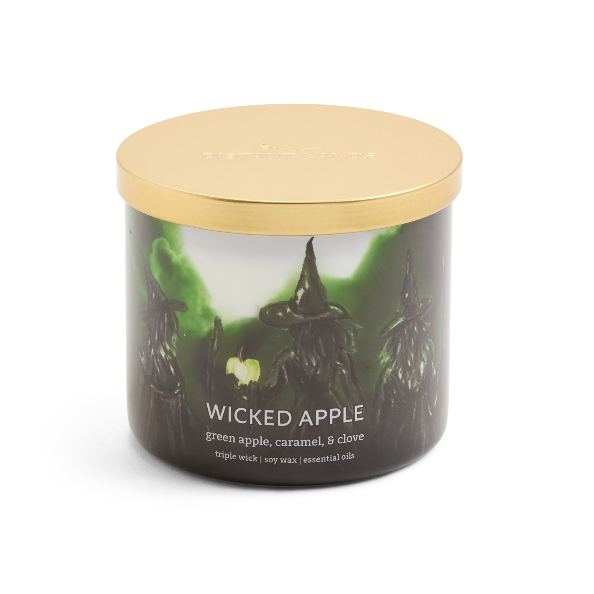 Distant Lands Wicked Apple 3-Wick Scented Jar Candle