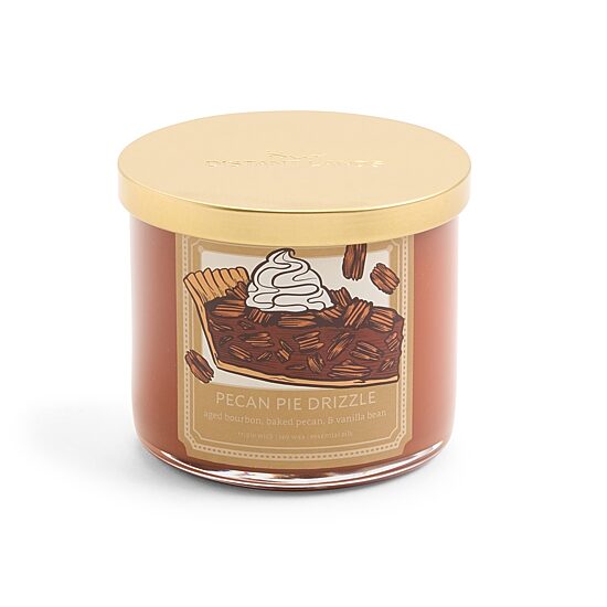 Distant Lands 14oz Pecan Pie Drizzle 3-Wick Scented Jar Candle