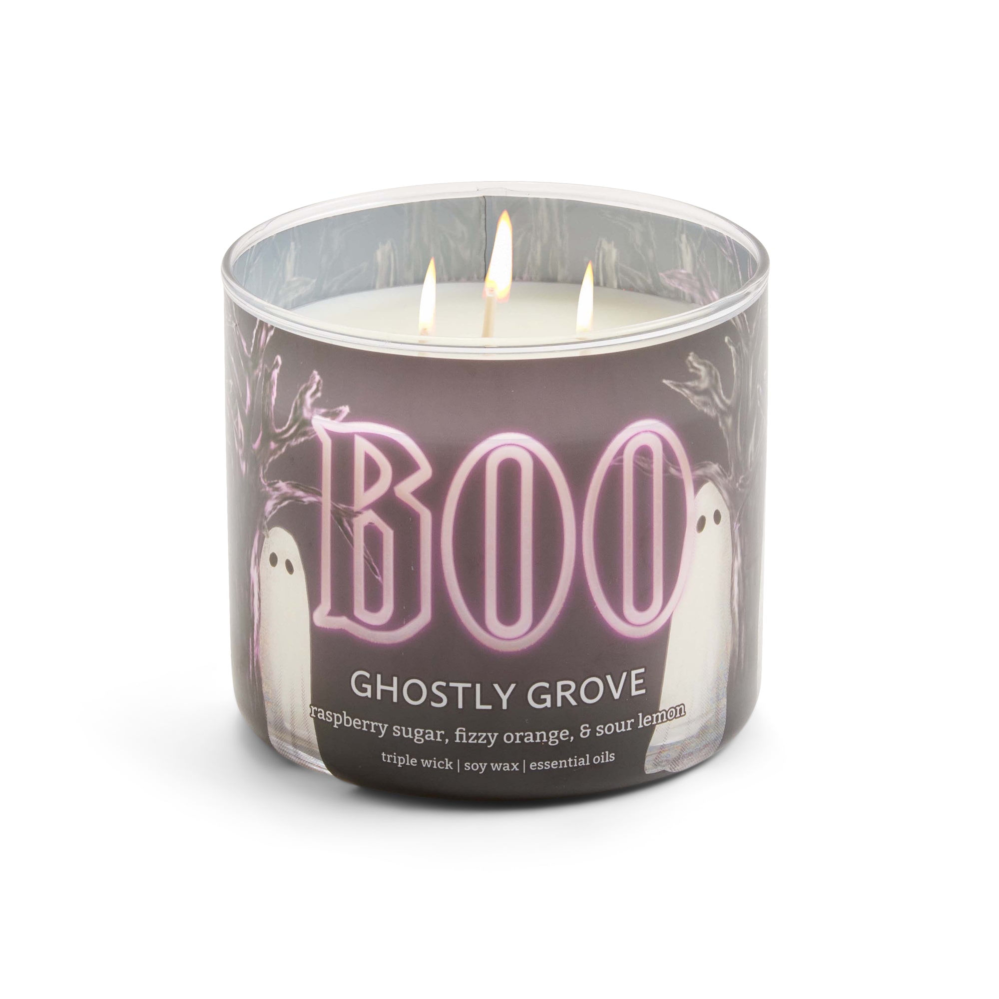 Distant Lands Ghostly Grove 3-Wick Scented Jar Candle