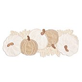 Homewear Harvest Neutral Pumkin Centerpiece