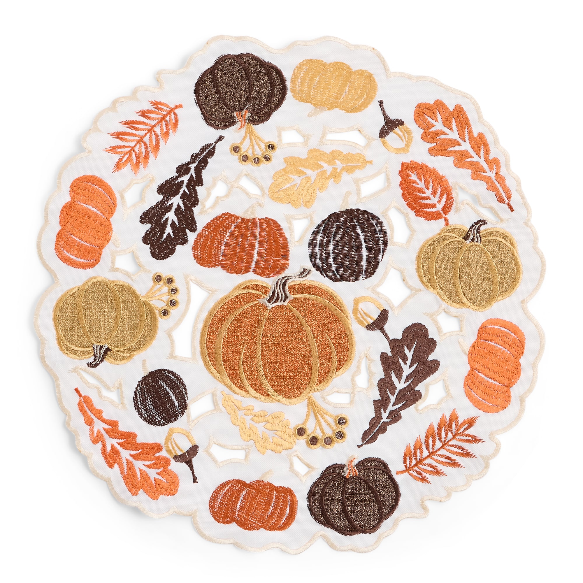 Homewear Harvest Pumpkin Jasmin Leaf Placemat