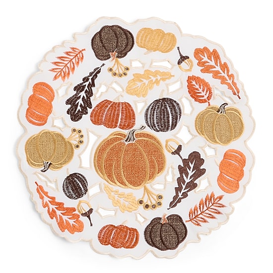 Homewear Harvest Pumpkin Jasmin Leaf Placemat