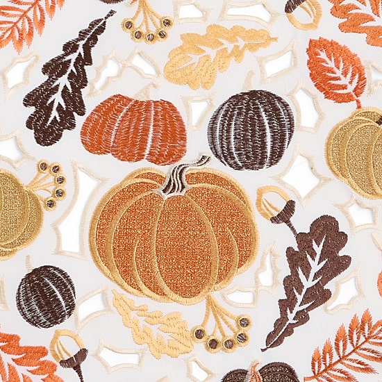 Homewear Harvest Pumpkin Jasmin Leaf Placemat
