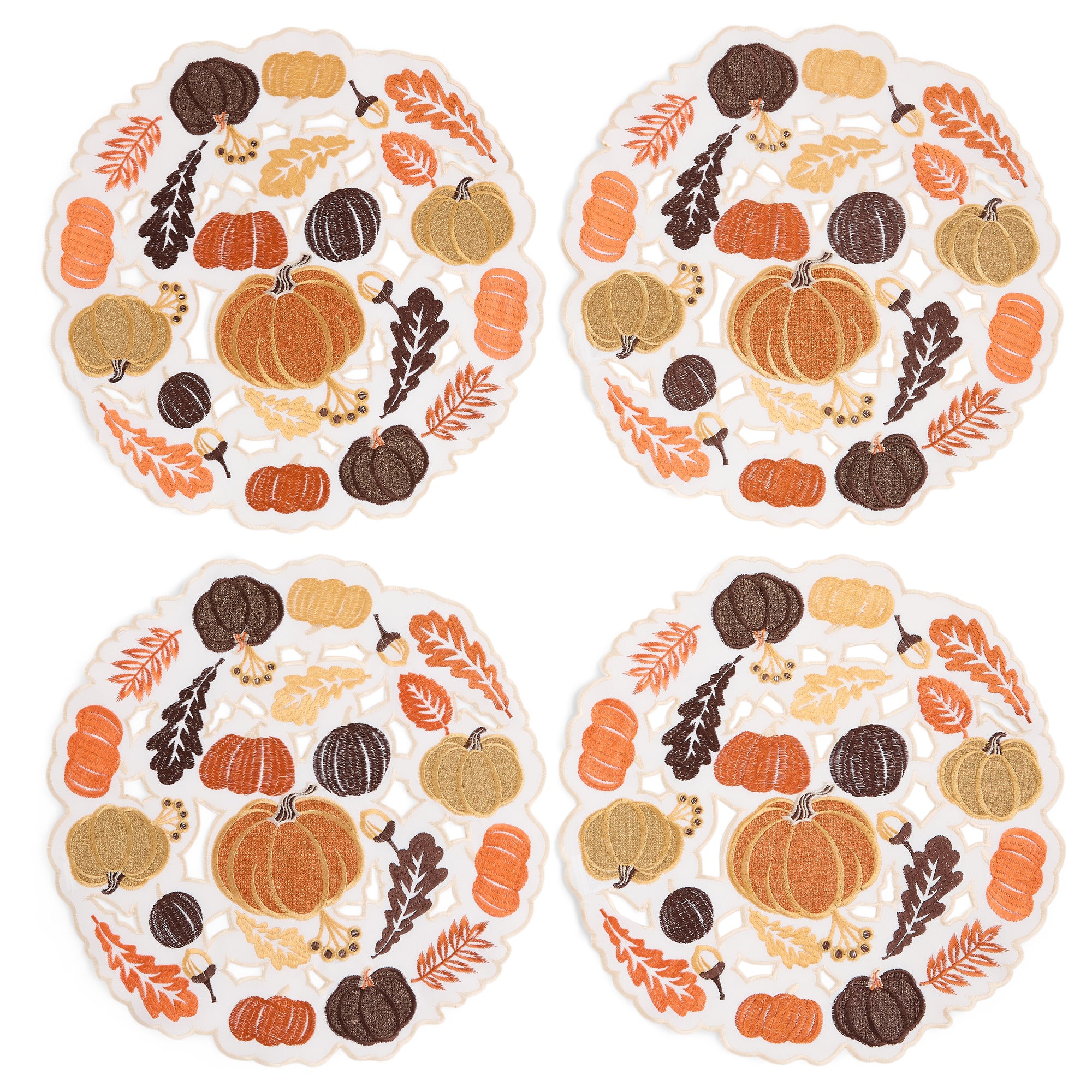 Homewear Harvest Pumpkin Jasmin Leaf Placemat