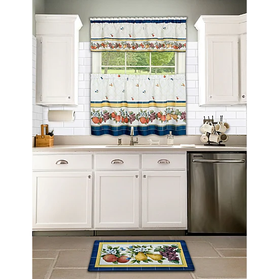 Achim Fruity Tiles Anti-Fatigue 18"X30" Kitchen Mat