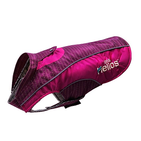 Dog Helios 'Reflecta-Bolt' Sporty Performance Self-Adhesive Closure Waterproof Pet Dog Coat Jacket with Blackshark Technology