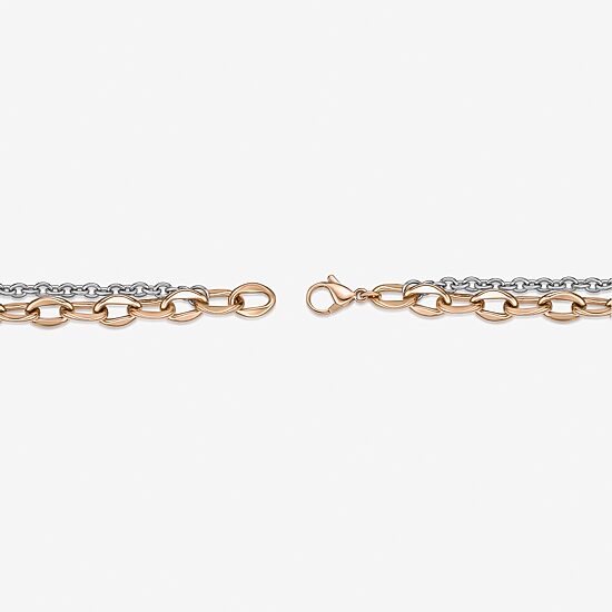 Mens Stainless Steel 22 Inch Link Chain Necklace