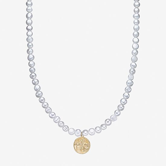 Mens Stainless Steel 24 Inch Bead Chain Necklace